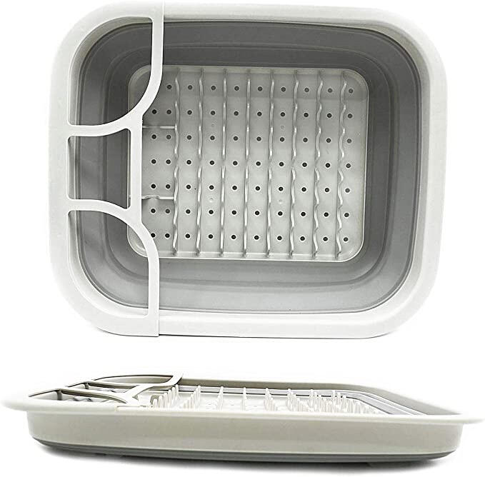 collapsible dish drying rack
