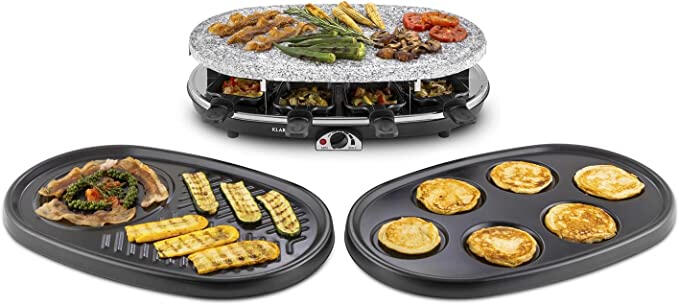 Crepe, Raclette, Grill Machine